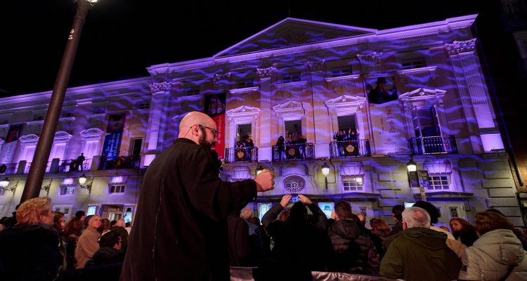 Concierto en el balcón del Español. @Fernando Tribiño