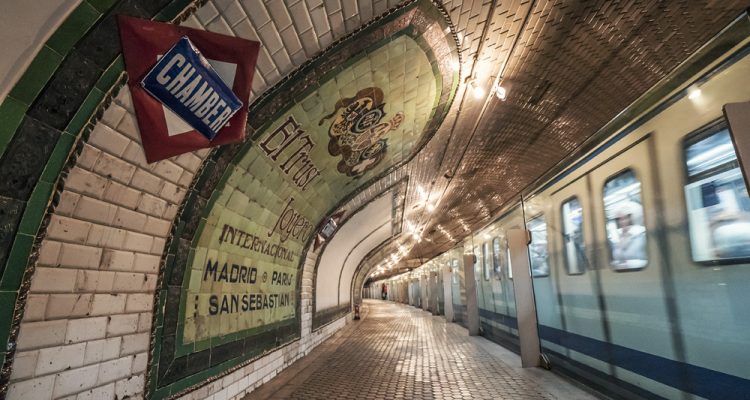 Antigua estación de Metro