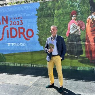 Ignacio Goitia en la presentación de San Isidro 2023