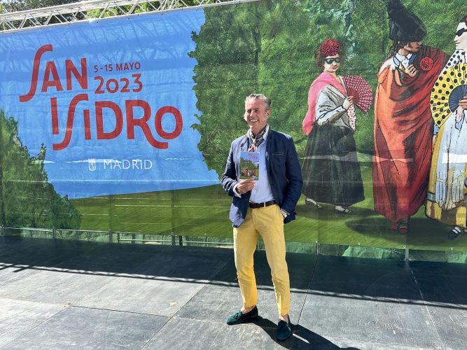 Ignacio Goitia en la presentación de San Isidro 2023