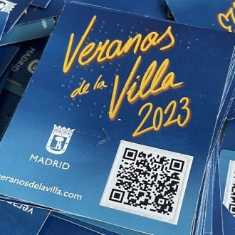 Tarjetas en Braille de Veranos de la Villa