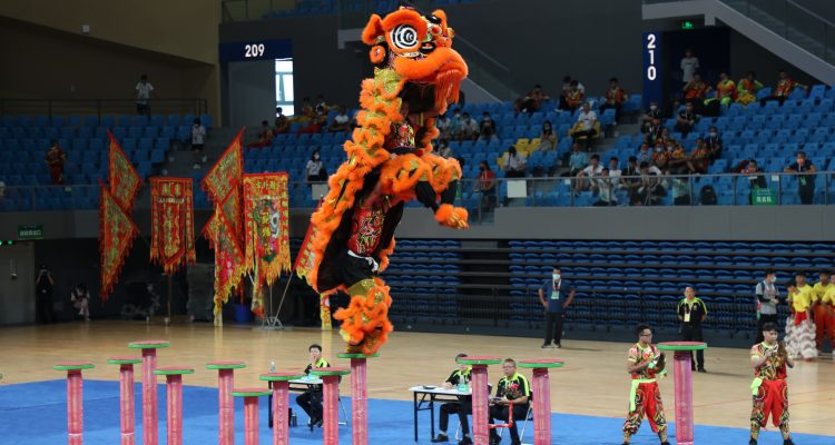 Otra escena de la Danza del León