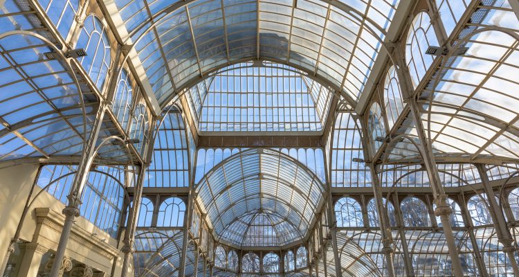 Interior del Palacio de Cristal