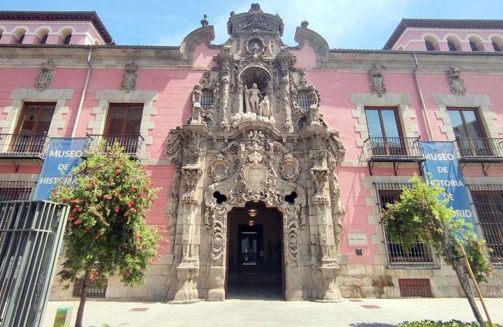 Fachada del Museo de Historia de Madrid