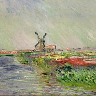 Una de las obras de la exposición sobre Monet en Centrocentro