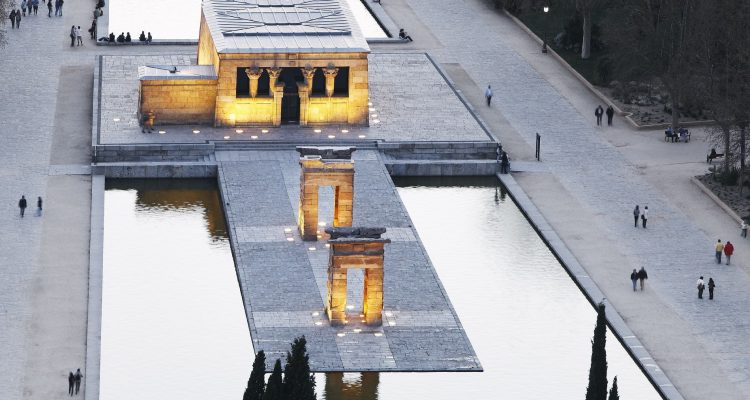 Jardines del Templo de Debod