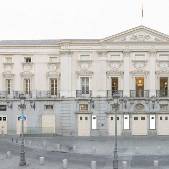 Fachada del Teatro Español