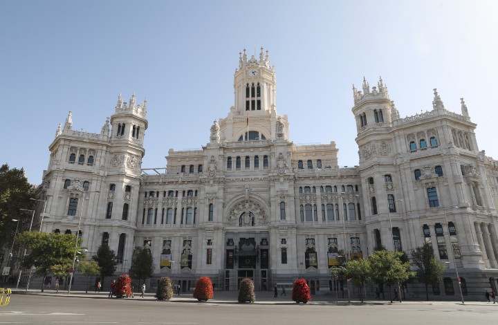 Fachada del Palacio de Cibeles