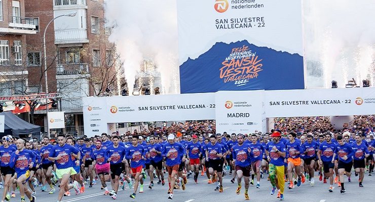 Salida de la Nationale-Nederlanden San Silvestre Vallecana 2022