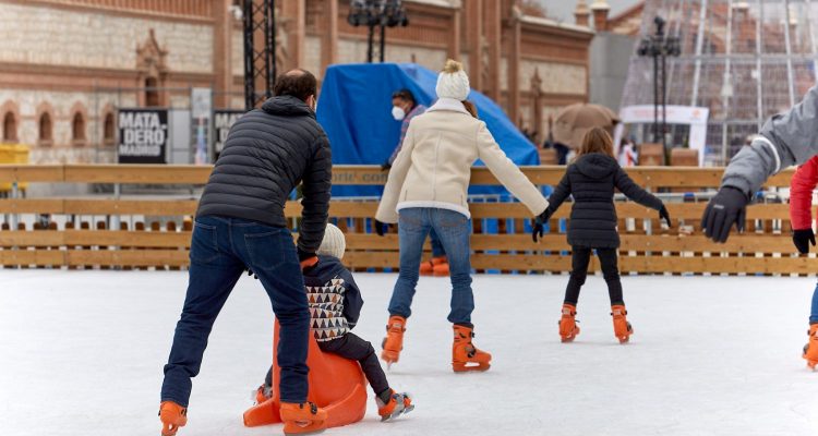 Pista de hielo en Matadero