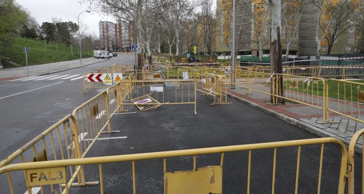 Algunas de las calles donde se están ejecutando trabajos de adecuación de las aceras y mejora de la accesibilidad