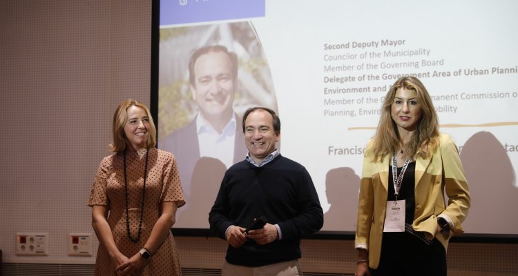 El delegado de Urbanismo, Medio Ambiente y Movilidad, durante la clausura de Impacts 24