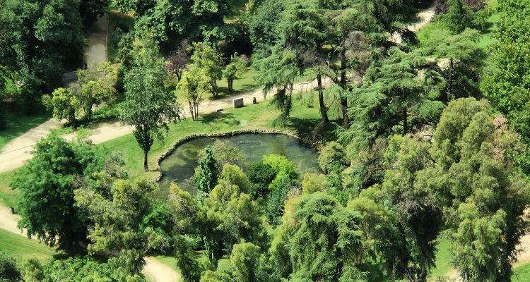 Parque del Oeste desde el Faro de Moncloa