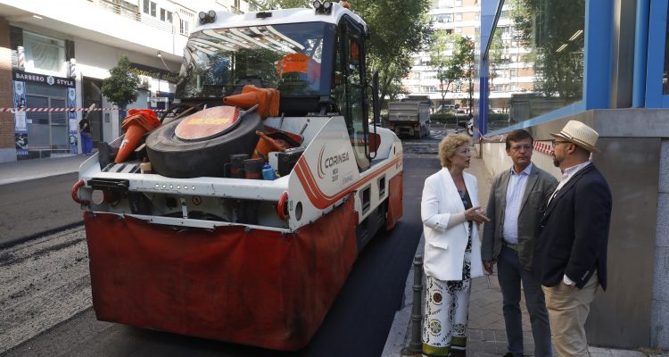 García Romero, Martínez Páramo y Fernández en Operación Asfalto de Fuencarral-El Pardo