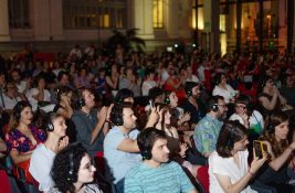 Público en cine de verano