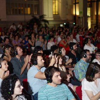 Público en cine de verano